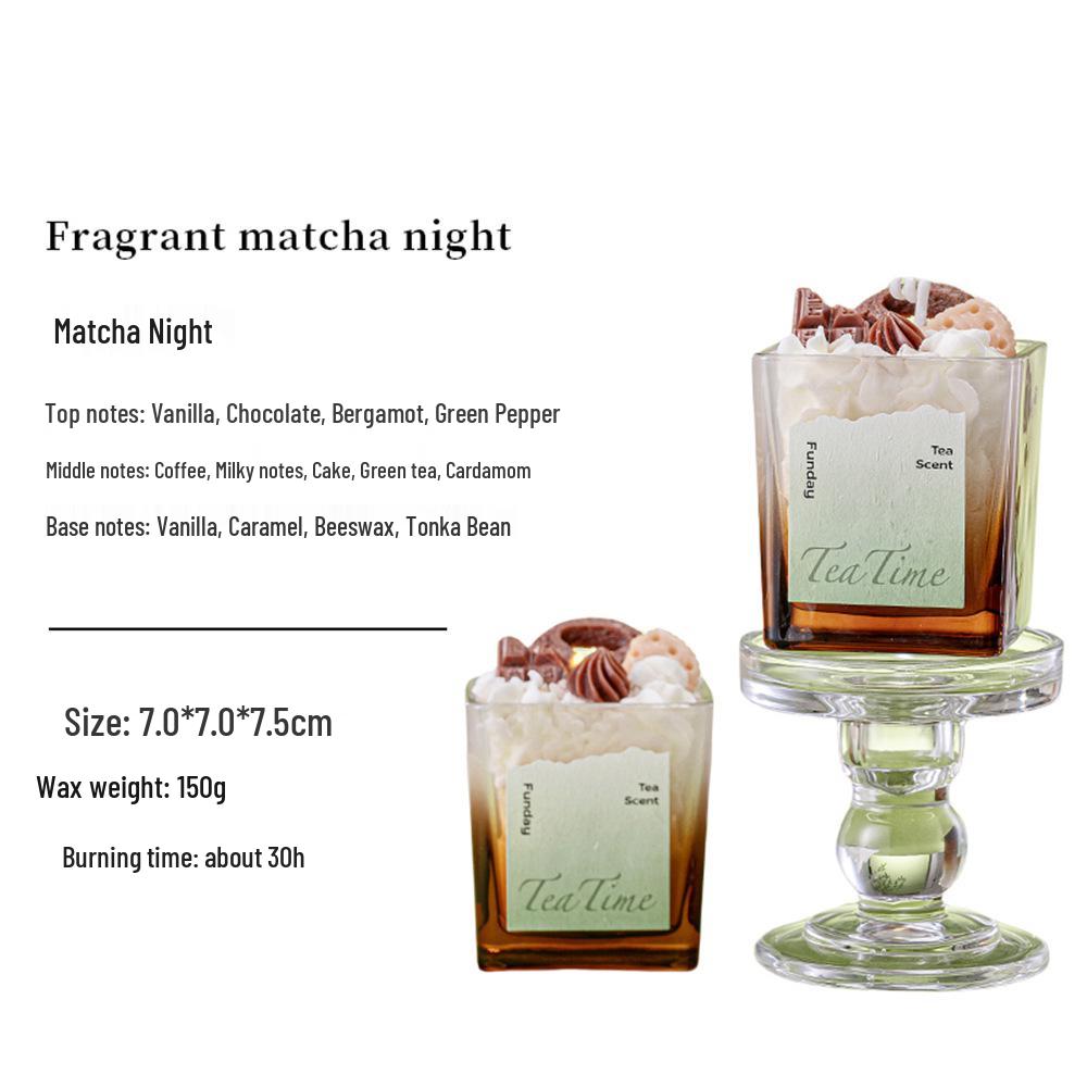 

Fangdi Изысканный кремовый торт Свеча из соевого воска: Идеальный подарок на день рождения или для молодоженов. Wax weight 150g