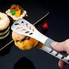 Silicone Handle Stainless Steel Food Tongs