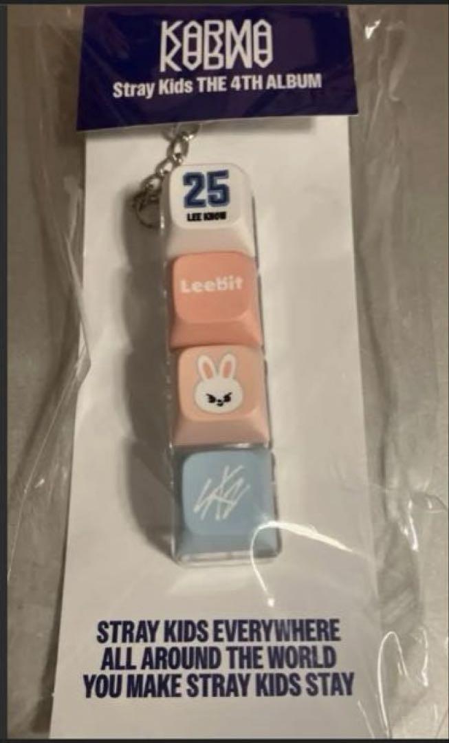

[USED] SKZOO KEYCAP KEYRING Pop-up Leebit