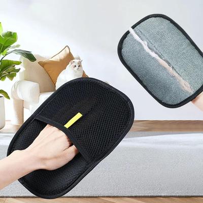 1PC Pet Brush Gloves Double Sided Pet Hair Remover Mitt Pet Hair Remover Gloves for Efficient Hair Removal and Static Reduction Pet Lint Remover
