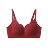 Traceless underwear women's small breasts gather new popular upper support large breasts to prevent sagging, no steel ring autumn and winter bra cover