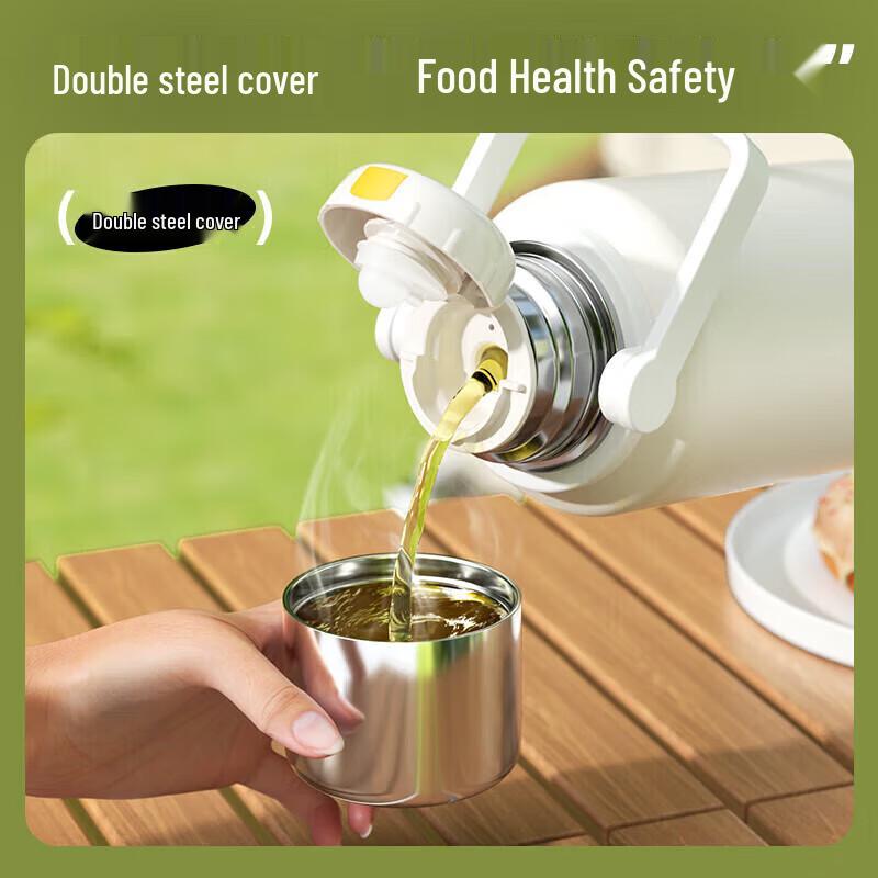TOMIC 1L Magnetic Tea Infuser Insulated Thermos