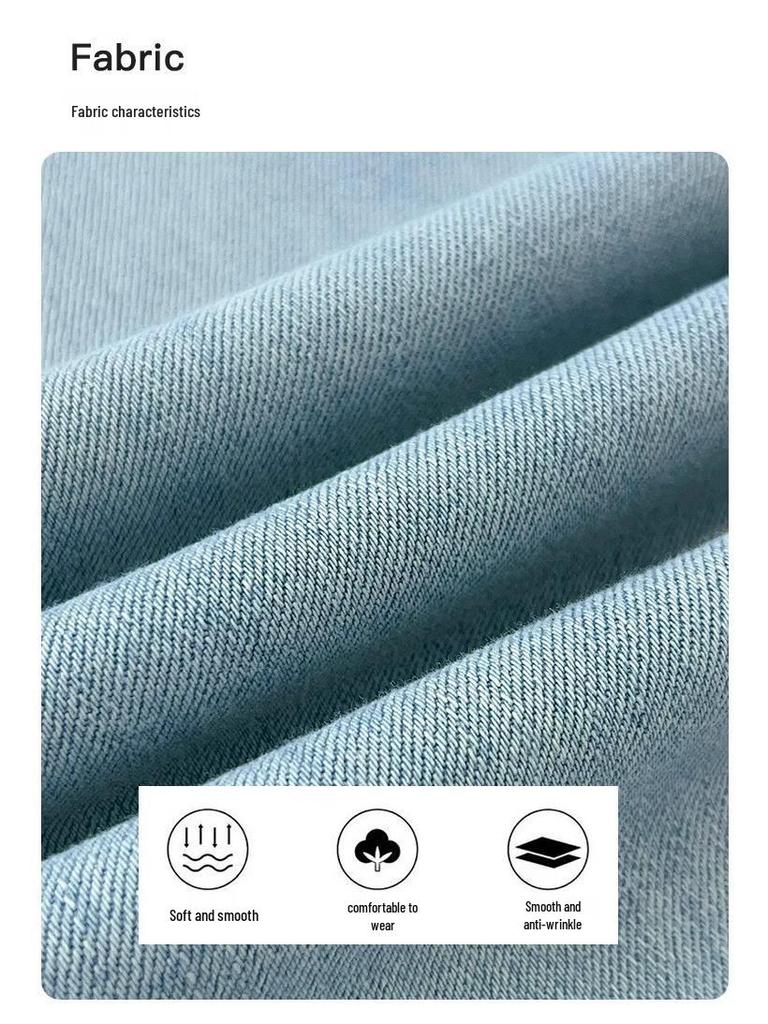 Women's Light Color Wide Leg Jeans - Spring/Autumn 2025 Loose Fit, Slimming Straight Leg Mop Pants