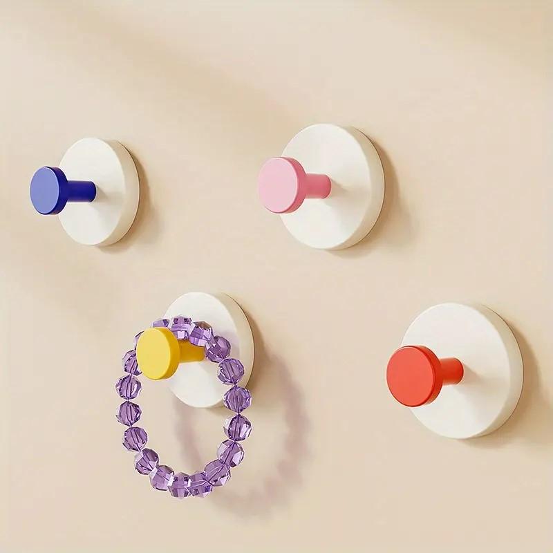 Cârlig cu Ventuză din Plastic Fără Găurire Cârlige cu Ventuză pentru Prosoape Cârlige pentru Umerase de Perete pentru Haine Acasă Accesoriu de Depozitare cu Ventuză pentru Baie