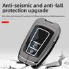 Zinc Alloy Leather Car Key Case Cover Shell for Toyota CHR Hilux Fortuner Land Cruiser 200 Camry Corolla Crown RAV4 Highland