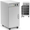 Plate Warmer, Heating Cabinet On Wheels, for 60 Plates, Diameter 29 Cm, 600 W