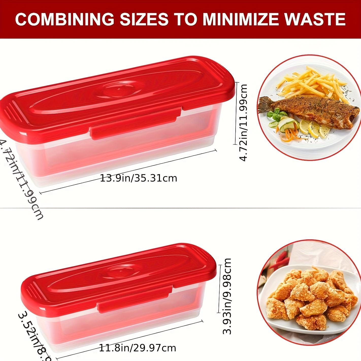 

2 шт. Чаша-шейкер для кляра с крышкой, Лоток для панировки, Пластиковый ручной раствор для панировки без беспорядка для жареной курицы, рыбы, луковых колец, овощей, Легко моется 1 Set красный