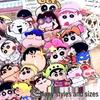Shin-chan Acrylic DIY Double-Sided Patches - 2cm, 4cm, 8cm