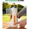 Portable blender for making smoothies; BPA-free mini blender for mixing protein powder; 15 ounces (approx. 440 ml)