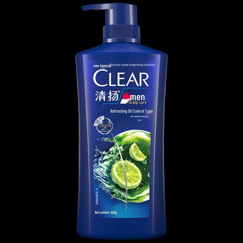 

CLEAR Men s Anti-Dandruff Oil Control Shampoo