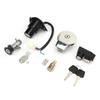 Motorcycle Ignition Switch Lock Set Fuel Gas Tank Helmet Trunk Lock with Keys for Virago XV125 XV250 XV535