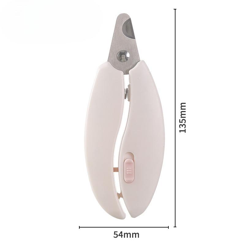 

Dog Nail Clippers - Do Not Split or Crack - Cat Nail Scissors - Stainless Steel Nail Knife - Special Nail Clipper for Beginners - Pet Nail Scissors Regular model бежевый