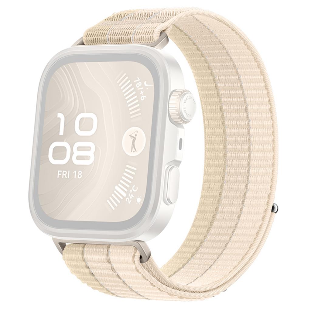 Colored Loop Nylon Strap for Huawei Watch Fit 4 Pro/Fit 4/Fit 3 Magic Tape Closure Watch Band