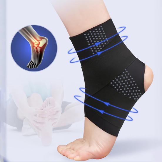 Ankle Brace for Men Women Stabilizing Ankle Wrap for Sprained Ankle Adjustable Foot Support Compression Sleeve for Tendonitis Arthritis