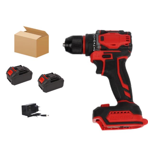 21V Lithium Battery Dual-Speed Hand Drill & Electric Screwdriver with Bit Set