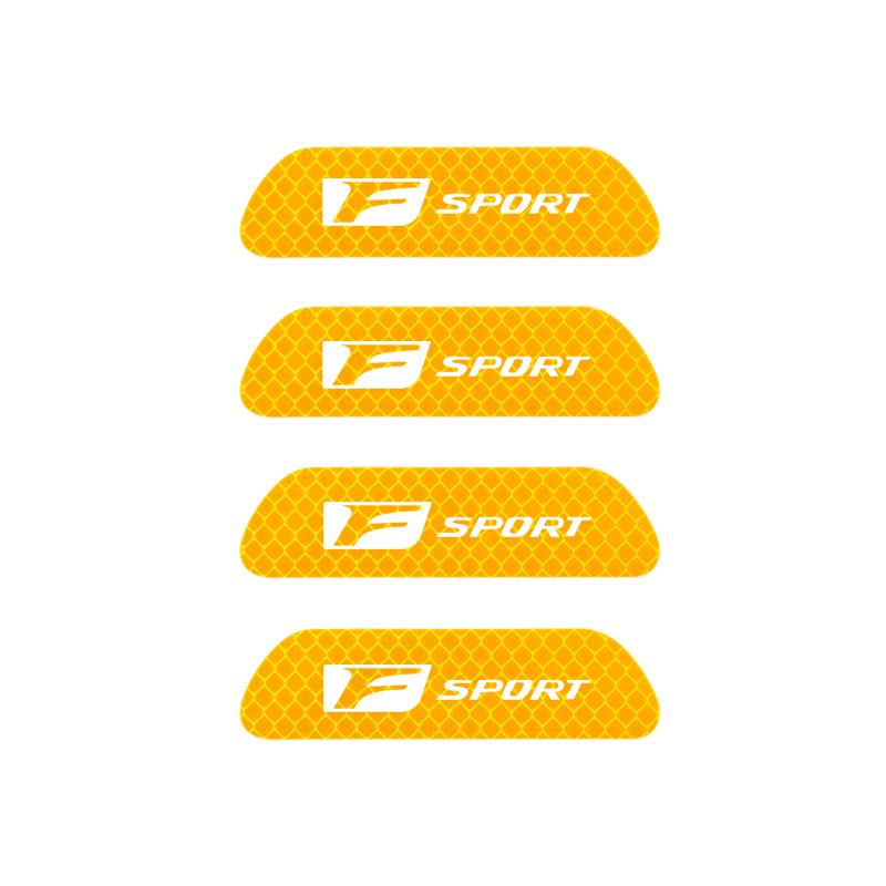 

Car Door Reflective Sticker Night Light Warning Decal Accessories For Lexus LS IS350 ES300 GS350 CT200h GX460 LX570 RX500h NX300