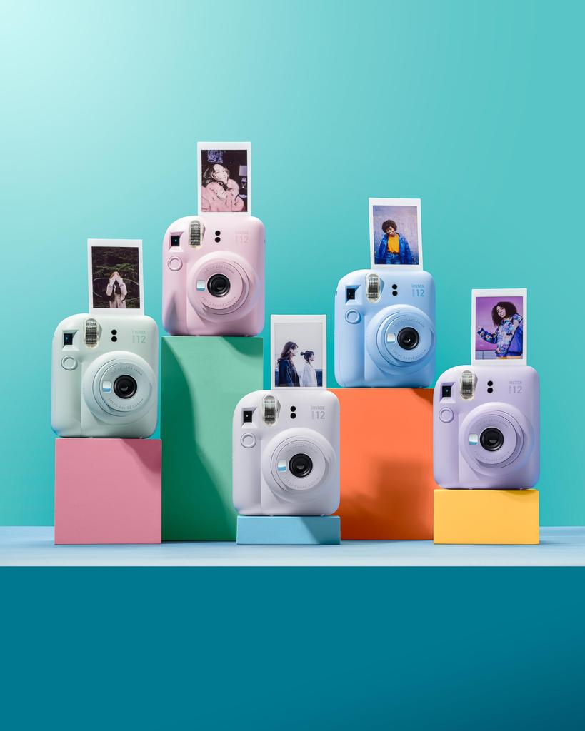 Instax Mini 12 Pastel Camera, Blue.