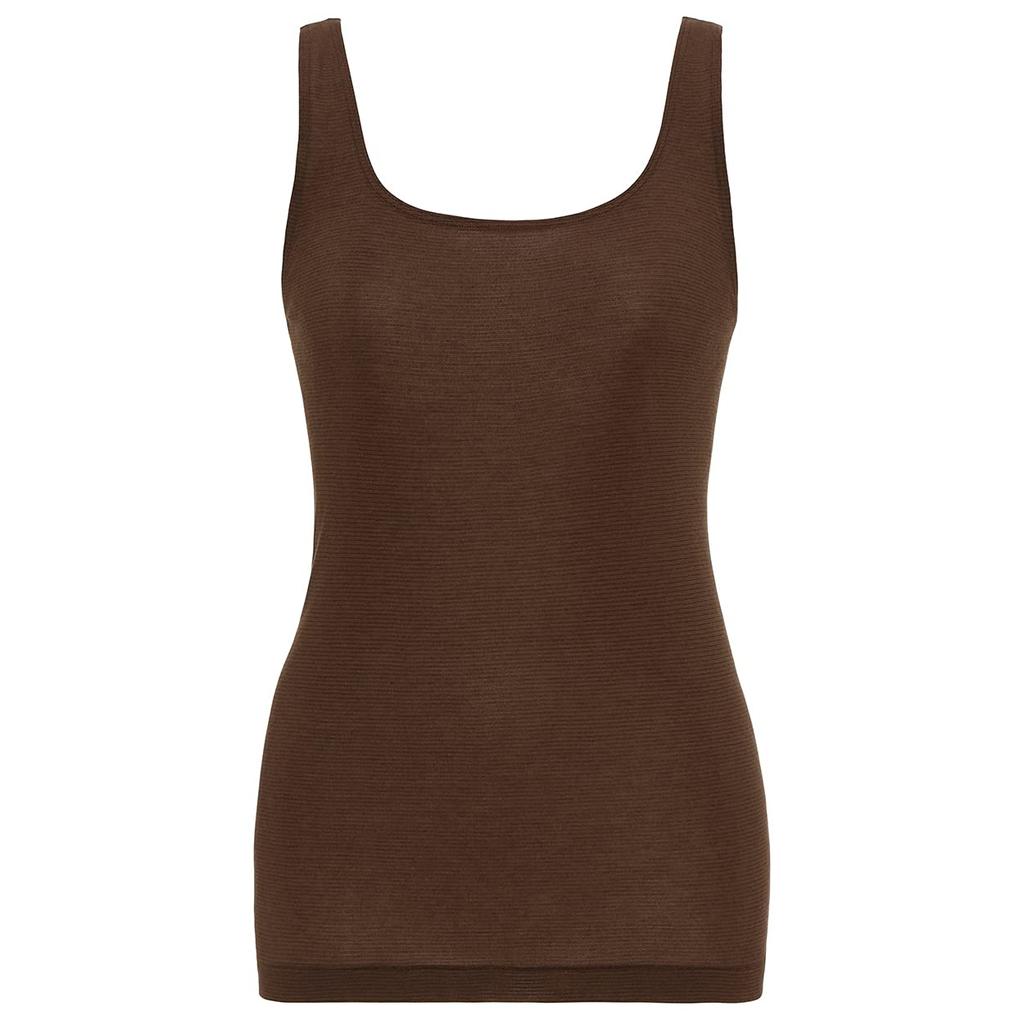Triumph Lightweight and Warm 5070 Tank 00MT Size L Top, (Ebony),