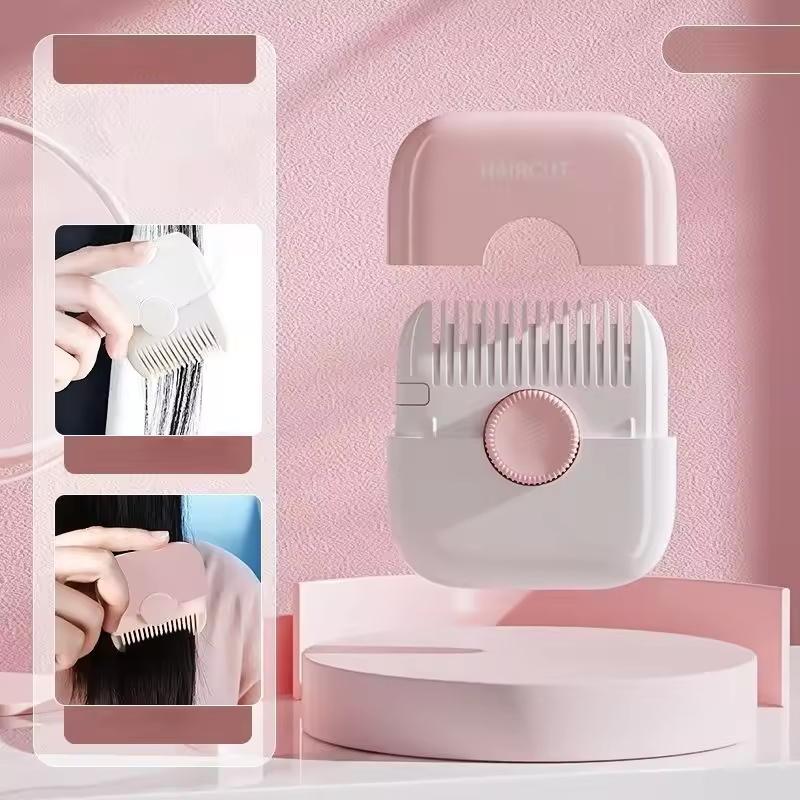 Household Multifunctional Trimming Comb - Cute Portable Hair Trimmer for Thinning & Styling Women's and Children's Hair