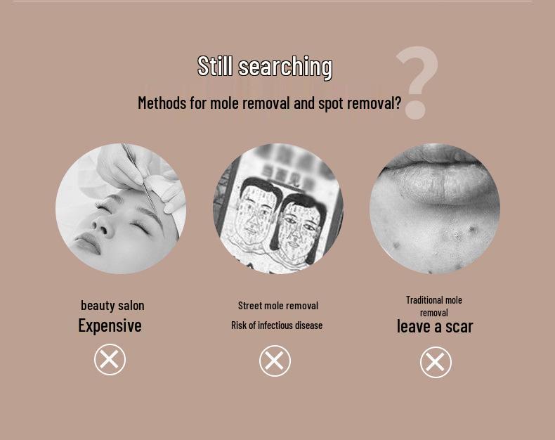 Aurora LCD Laser Mole and Freckle Removal Pen - Beauty Instrument for Home Use