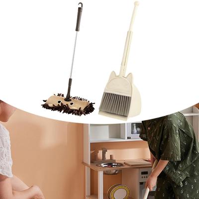 Mini Broom Dustpan and Mop Little Housekeeping Helper Play House Toys Cute Children Household