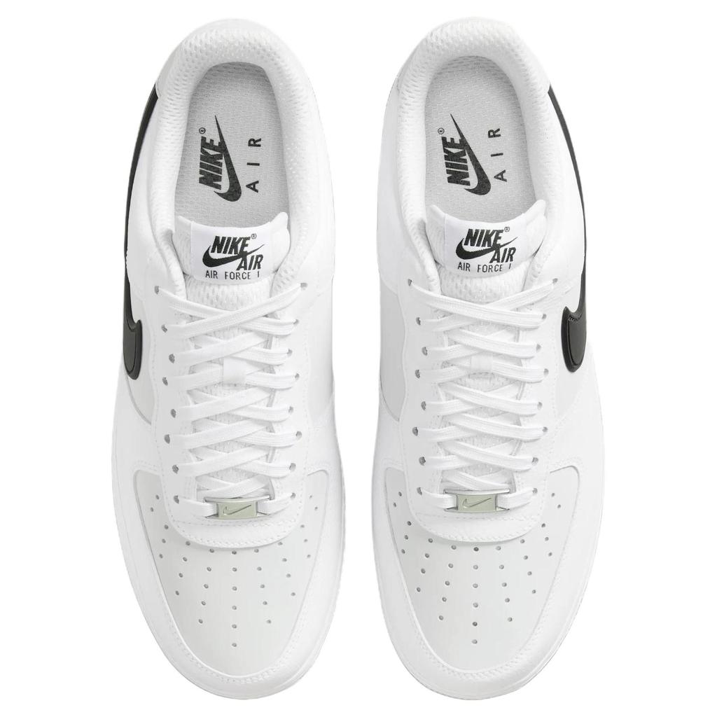 Scarpe da Ginnastica da Uomo Nike Air Force 1 Low '07 LV8 Bianco Polvere di Fotone Nero Bianco/Polvere di Fotone/Nero