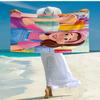 Ultra-Soft Beach Towel with Ms. Rachel Theme,Ideal for Pool - Camping, Diving - Perfect Travel Essential, Vibrant Beach Towel.