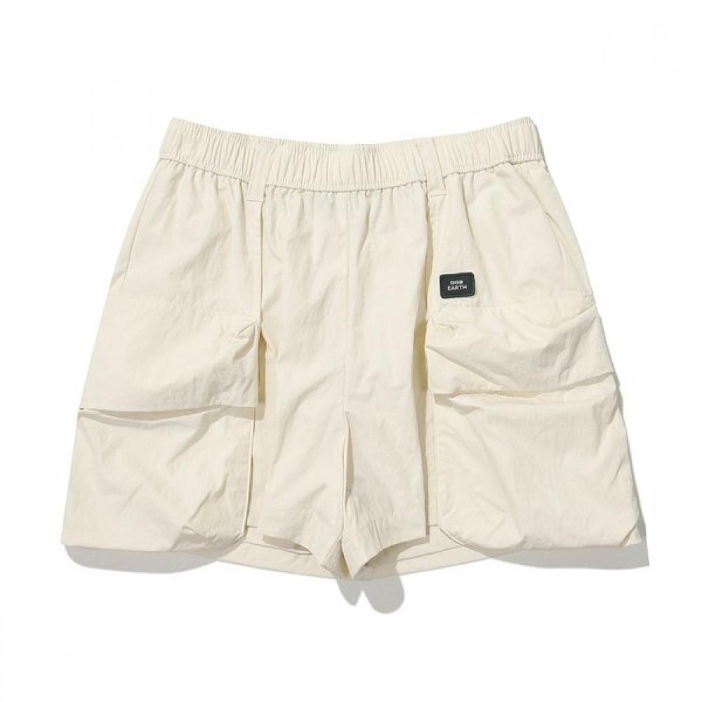 Women S Skirt Pocket Half pantS  Ivory 070