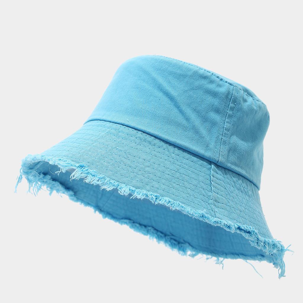 Cotton Vintage Sun Hat With Wide Brim For Summer Outdoor Casual Women