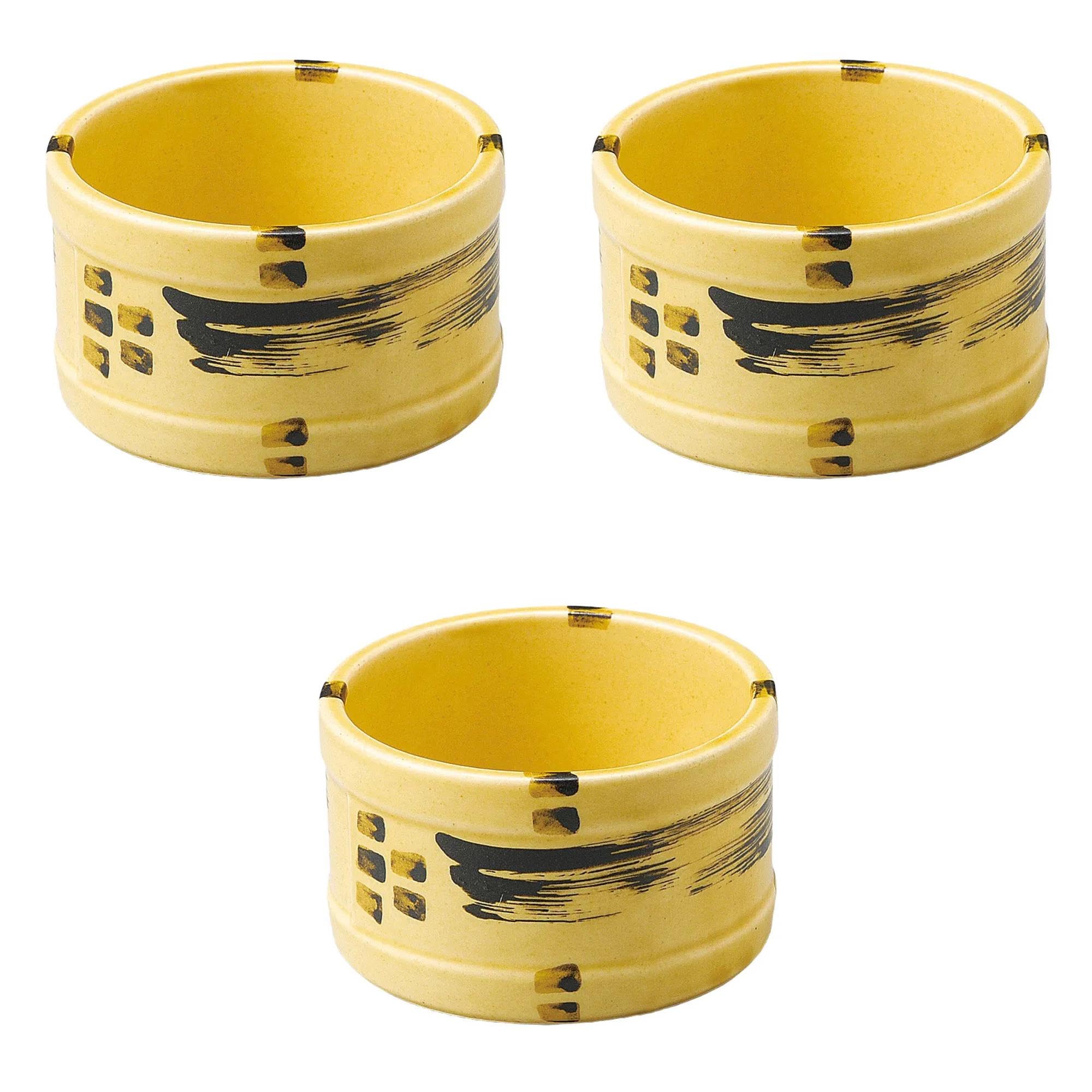 Набор из 3 маленьких мисок x 6 маленьких мисок Setomonohonpo Форма для пароварки [10,1 см]