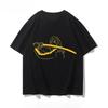 Kill Bill Uma Thurman Stil T-Shirt Aus Quentin Tarantinos Film Locker Geschnitten Kurzarm