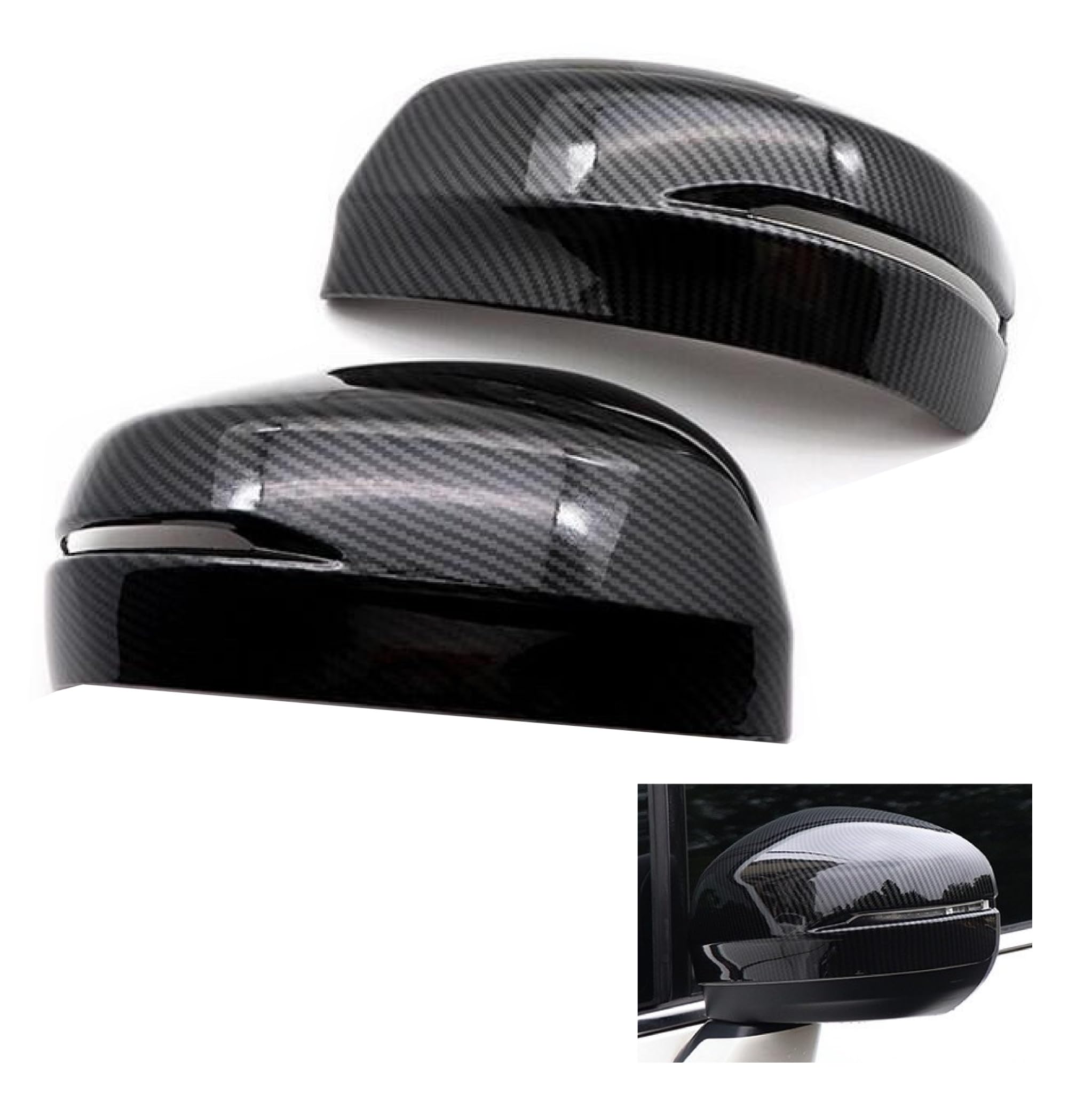 

накладки на боковые зеркала для Honda Легкая установка и кастомизация Включает две кастомные накладки на боковые зеркала для Honda и Absolute Изготовлены на заказ