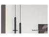 Black Hole Stone Mid-Century Minimalist Pendant Light for Bedroom, Dining Room, or Bar