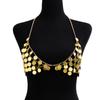 Sexy Bikini Accessories Tassel Chest Chain Body Chain Handmade Star Sequin Hot Girl Chest Ornament