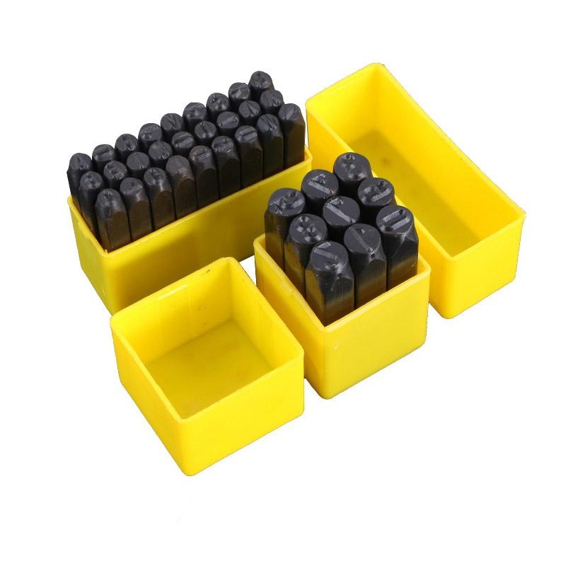 Premium Quality Alphabet And Number Stamps Craft Set For Metal And Leather Projects