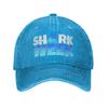 Shark Lover 2025 Ocean Casual Baseball Cap Sun-Proof Outdoor Gym Snapback Cap Couple Women Funny Baseball Caps