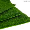 1/2PCS 15/30cm 3mm 5mm 8mm Thick Artificial Square Grass Mat Lawn Carpet DIY Project Model Scene Railway Layout Accessories