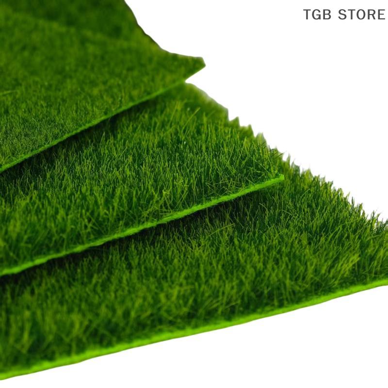 1/2PCS 15/30cm 3mm 5mm 8mm Thick Artificial Square Grass Mat Lawn Carpet DIY Project Model Scene Railway Layout Accessories