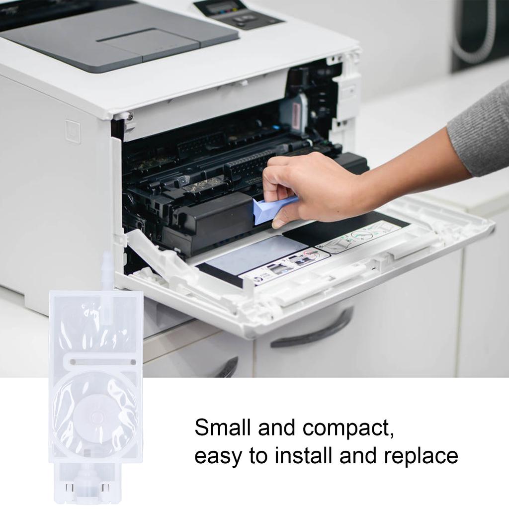 6Pcs Ink Damper Solvent Inkjet Head Rectangular PP Damper Replacement for  600 Printer