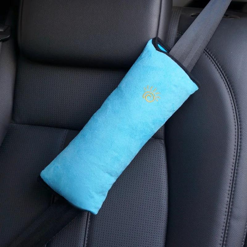 Baby Pillow Car Safety Belt & Seat Sleep Positioner Protect Shoulder Pad Adjust Vehicle Seat Cushion for Kids Baby Playpens