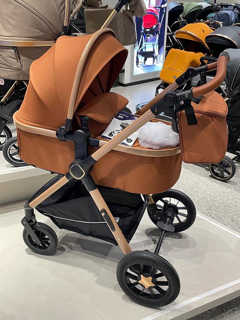 Kidilo Multifunctional High View Baby Stroller with Reclining Bassinet