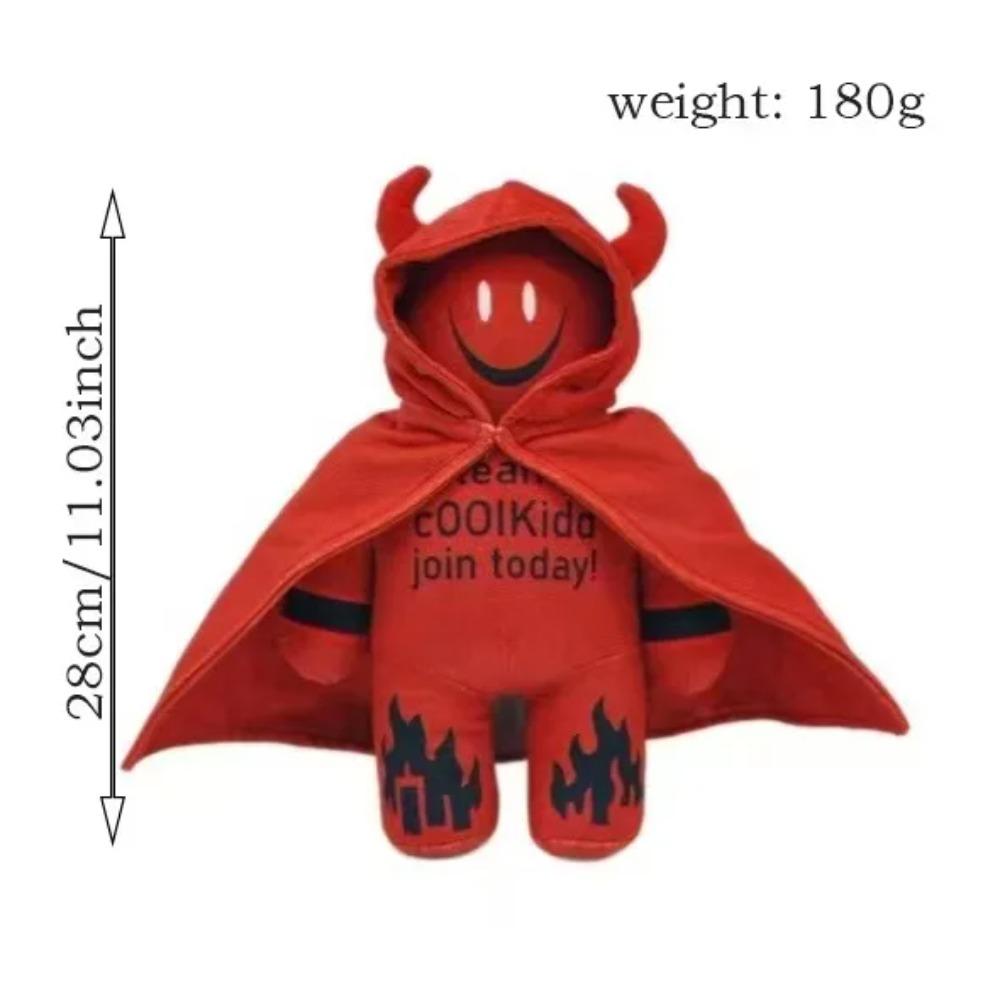 Forsaken Chance Plush 1x1x1x1 Plush Forgotten Suit Men Plush Peripheral Toys Stuffed Pillow Doll Soft Toy Kids Birthday Gift красный
