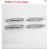 Car handle decorative cover silver For Toyota Land Cruiser 2024-2025