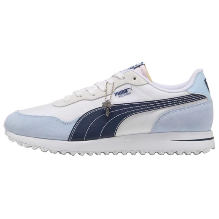 PUMA Helsinki G X PTC Versatile Comfortable Golf Shoes Men Sneakers White Blue 313275-05