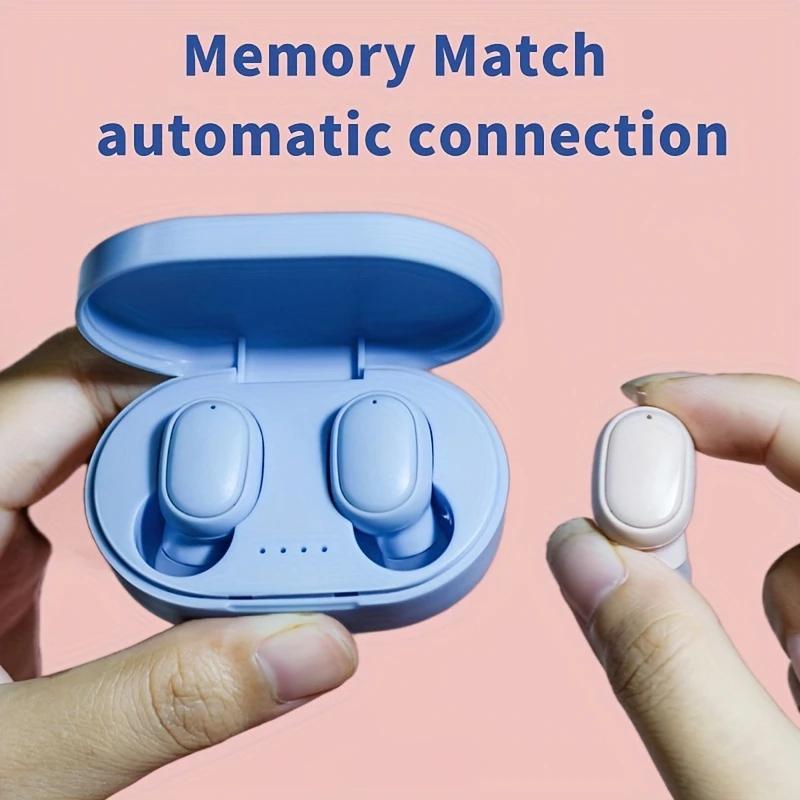 TWS Wireless In Ear Muni Earphones, Portable Design, Lightweight and Comfortable, Suitable for Sports/commuting/daily Use