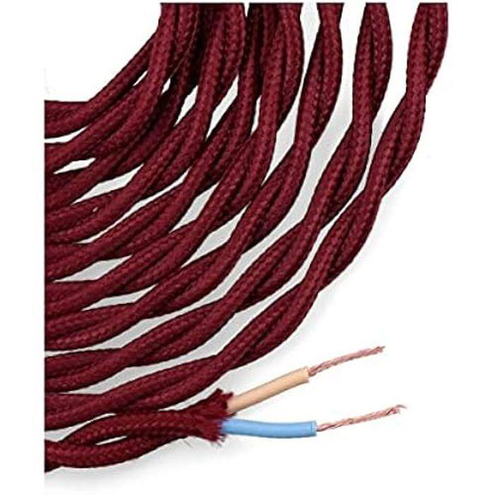 Câbles électriques - EDM - Bordeaux - Utilisation intérieure - Vendu à l'unité - Décoré