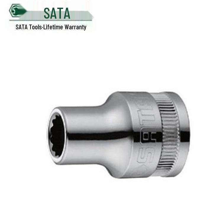 SATA Shida 1/2  - 12,5 мм Большой ударный 12-гранный набор головок 8-32 мм (13619-13618) Size: 8-32MM Set Code: 13620