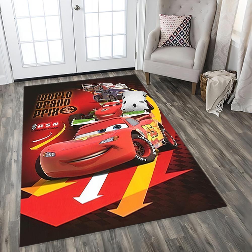 Lightning Mcqueen Racing Legend for Living Room rug, Bedroom, Study Room, Hallway Decoration, Perfect for Home Decoration or Holiday Gifts