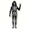 Halloween Costume Spoof Skeleton Bodysuit Cosplay Costume