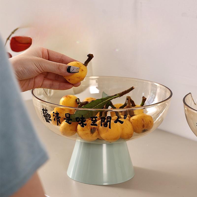 Tavă de fructe uscate pentru fructe, tavă de fructe uscate, tavă creativă din plastic pentru fructe, coș de picurare, tavă de depozitare pentru decor desktop